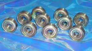 Ochoos 10 PCS SMR117ZZ Bearings 7x11x3 mm Stainless Steel Ball Bearings DDL-1170ZZ smr117 