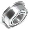 5mm x 9mm x 3mm Flanged Ceramic Balls Bearings Stainless