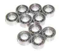 10 Balls Bearings R133 3/32"x 3/16"x 1/16" Open