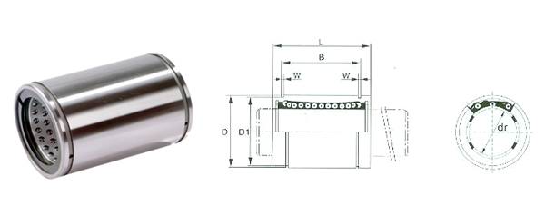 16mm Linear Stroke Rotary Ball Busshings:vxb:Ball Bearing