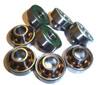 8 Skateboard Extended Ceramic Bearings with Built-in Spacers