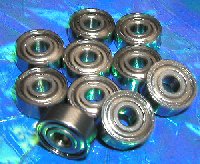 R155ZZ Balls Bearings 5/32"x 5/16"x 1/8" Shielded