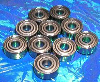 R3ZZ Balls Bearings 3/16"x 1/2"x 0.196 Shielded