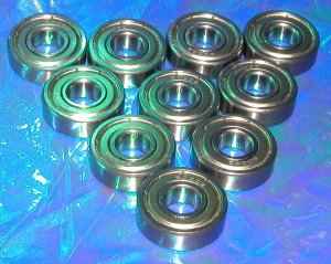 10 Bearing SR2ZZ 1/8